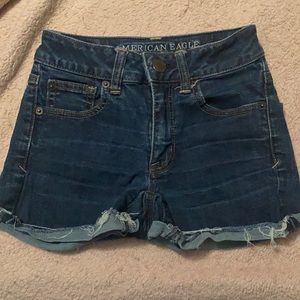 American eagle denim shorts